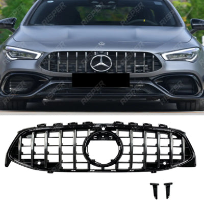 Mercedes CLA C118 2020+ GT Grill In Full Gloss Black Grilles