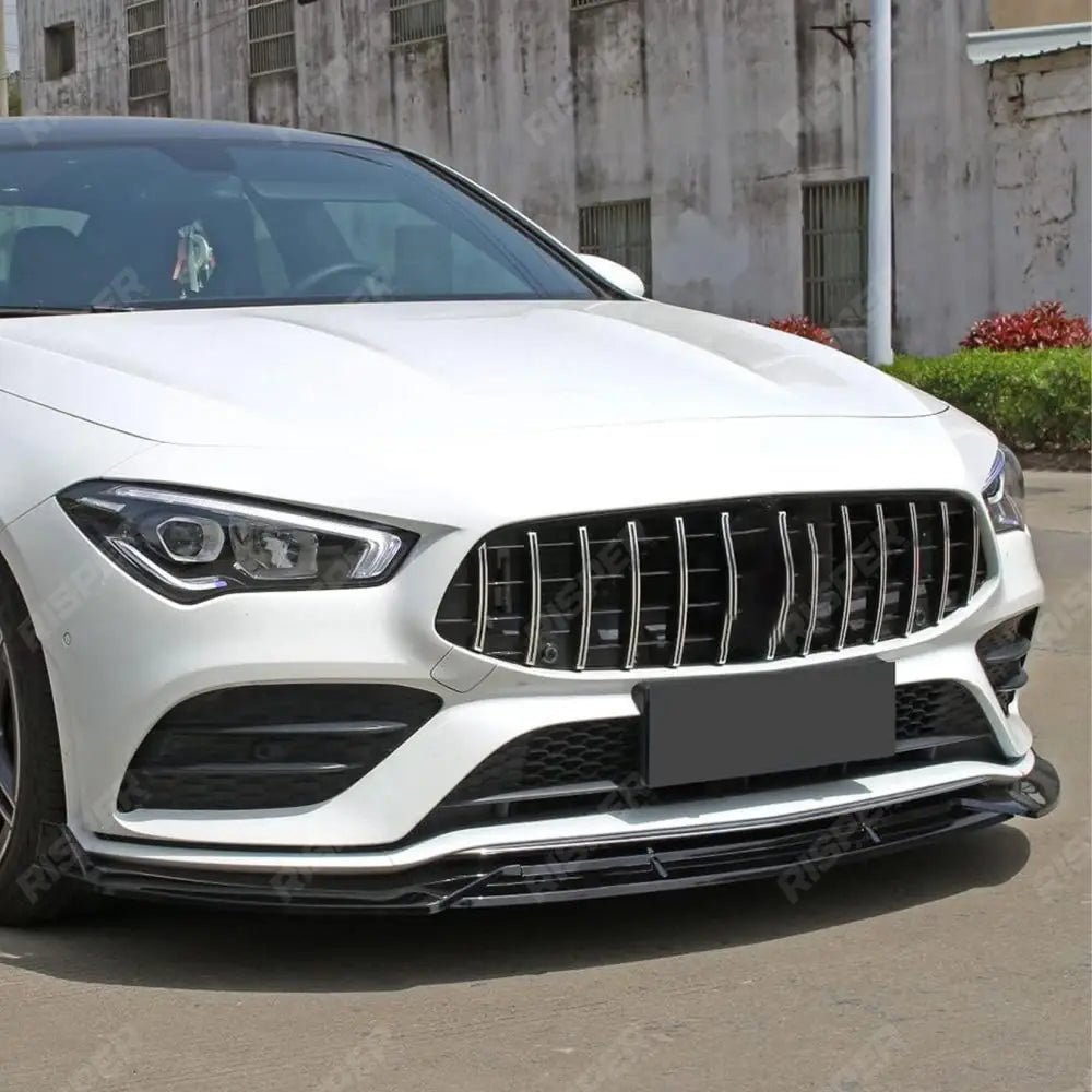Mercedes CLA W118 2020+ Gloss Black ’CLA45S AMG Style’ Front Splitter Lip Front Splitter