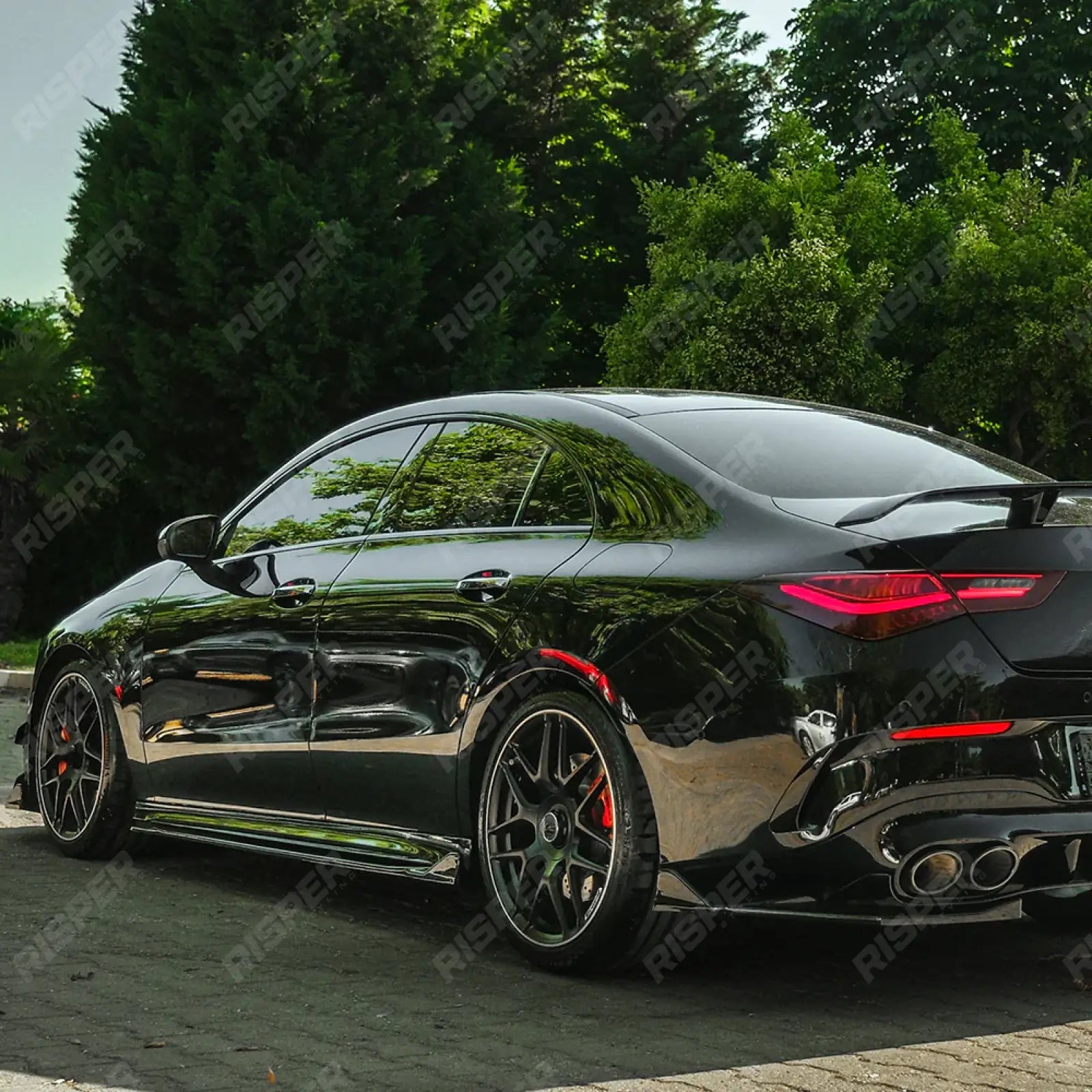 Mercedes CLA45 C118 2019-2023 Aero Body Kit In Gloss Black Aero Kit