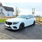 Mercedes E - Class 'E63S AMG Brabus' W213 2016 - 2020 Gloss Black Front Splitter Lip