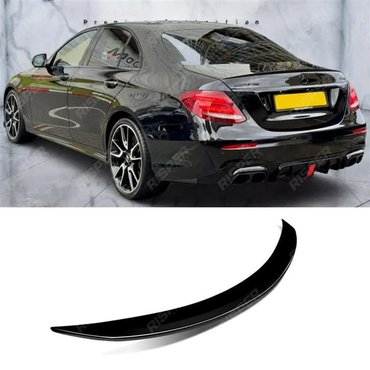 Mercedes E Class W213 2020-2024 Rear Spoiler In Gloss Black Spoiler