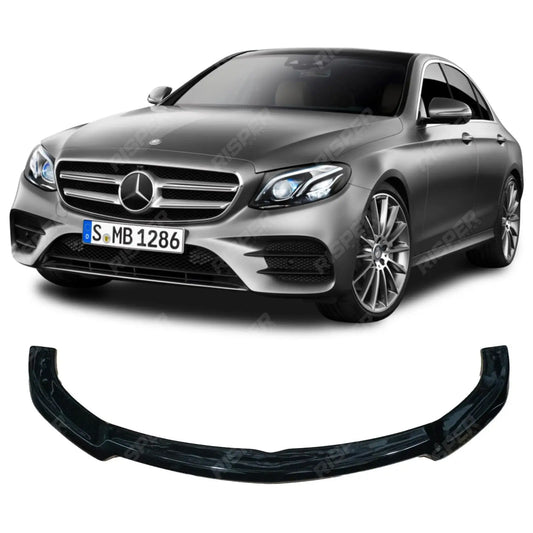 Mercedes E - Class W213 (C238) AMG - LINE / E53 AMG 2017 - 2020 - Gloss Black Risper Front Splitter