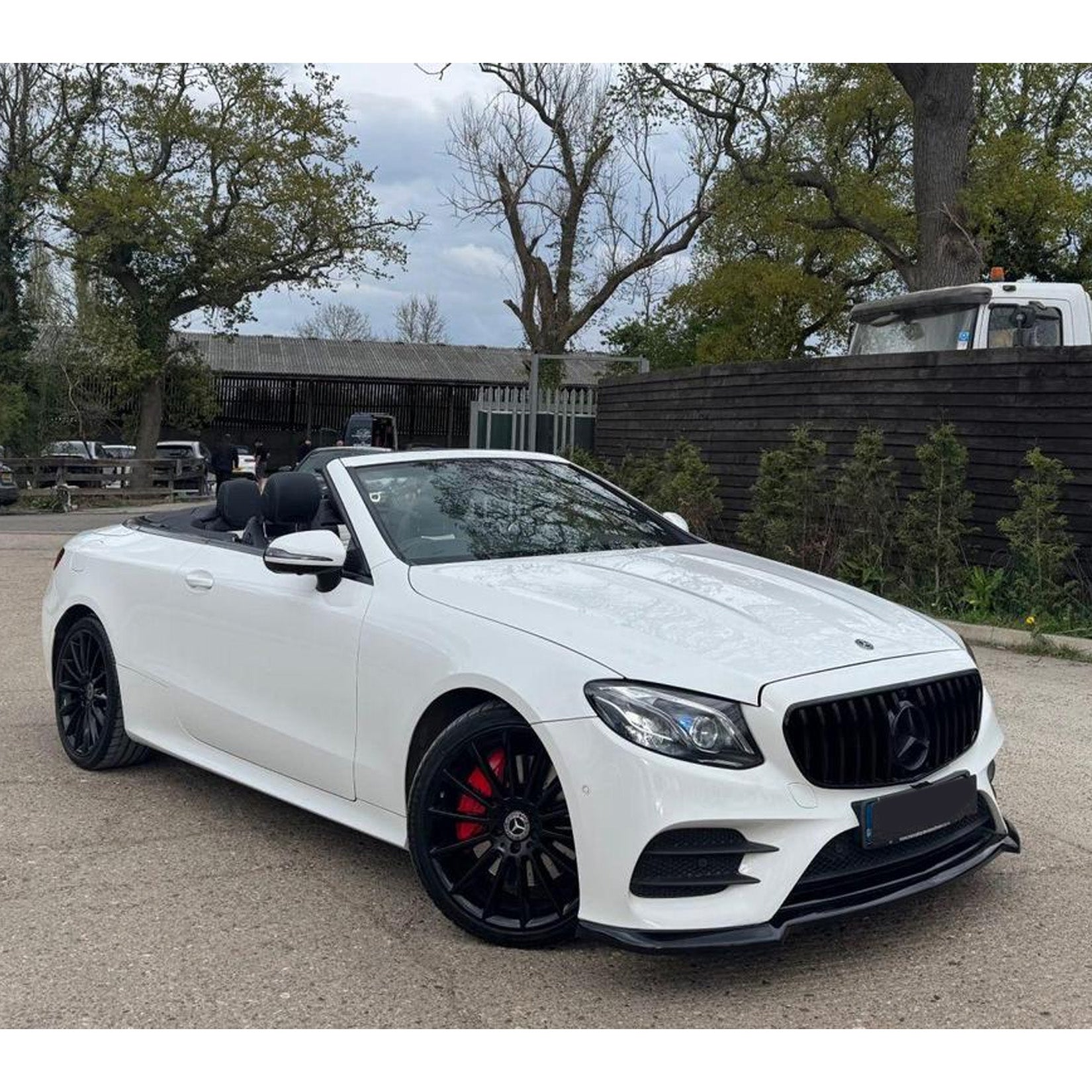 Mercedes E - Class W213 (C238) AMG - LINE / E53 AMG 2017 - 2020 - Gloss Black Risper Front Splitter