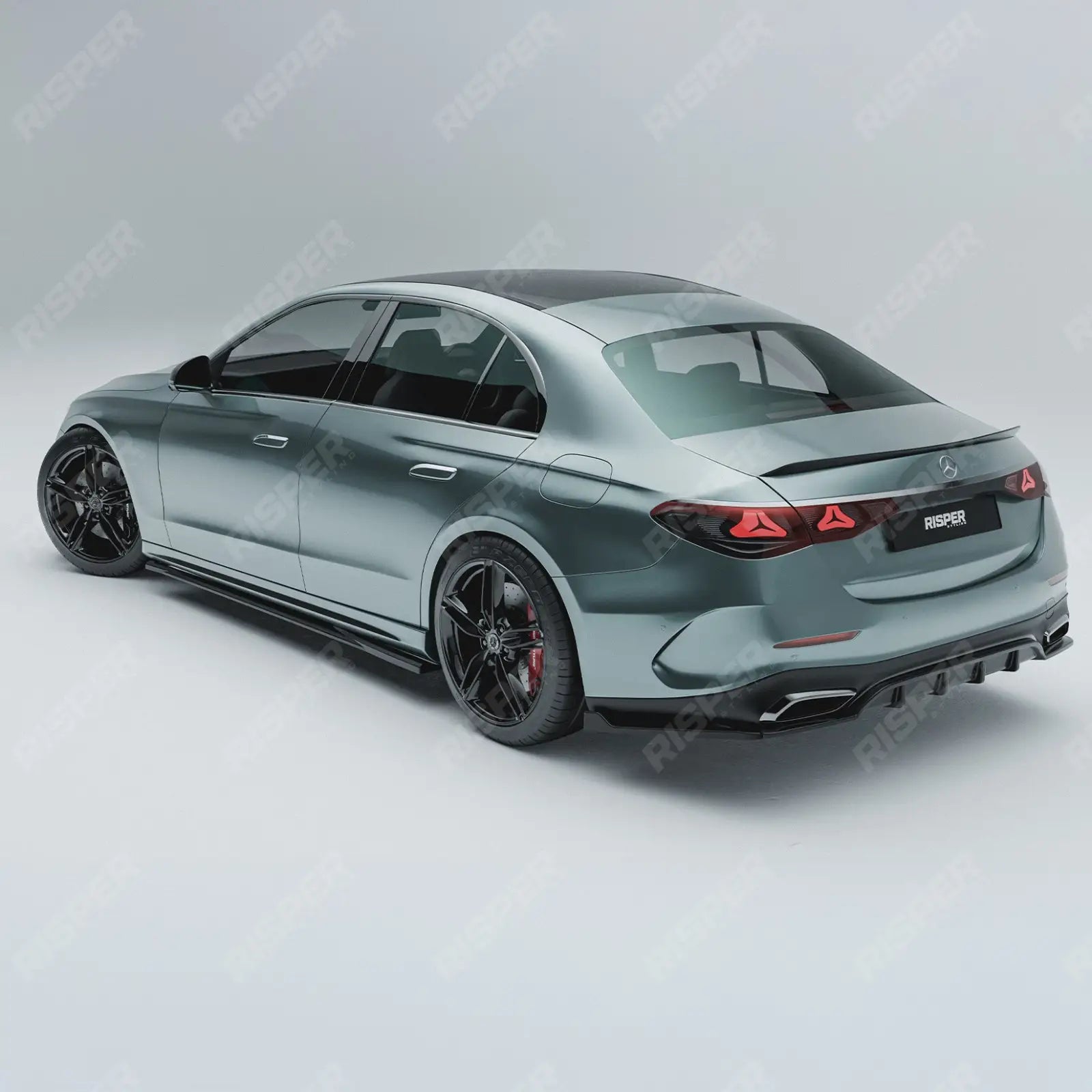 Mercedes E Class W214 2024+ Full Aero Body Kit In Gloss Black Aero Kit