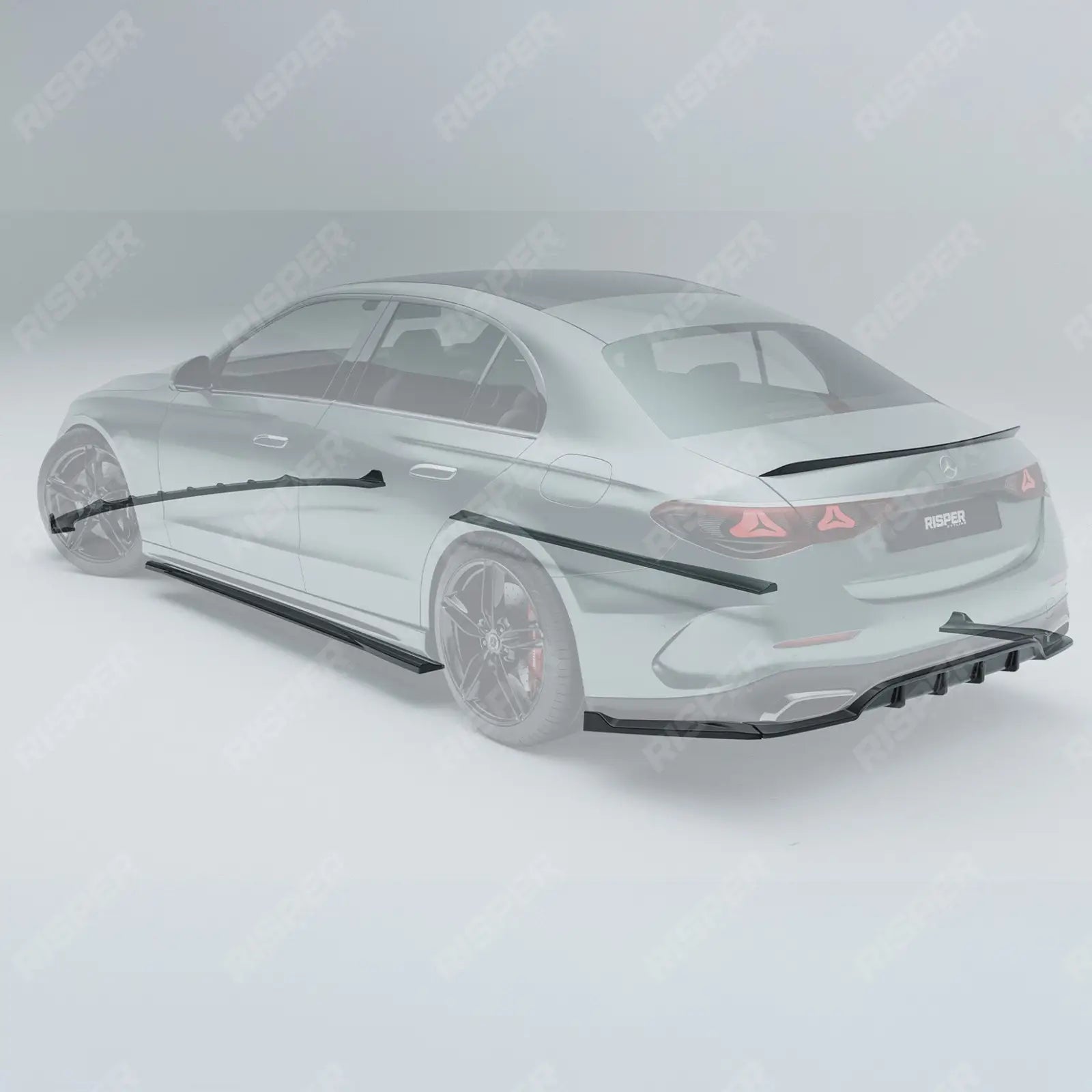 Mercedes E Class W214 2024+ Full Aero Body Kit In Gloss Black Aero Kit