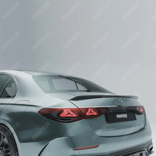 Mercedes E Class W214 2024+ Rear Spoiler E63s Style In Gloss Black Spoiler