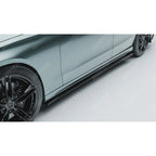 Mercedes E Class W214 2024+ Side Skirt Splitters In Gloss Black Side Skirt Splitters