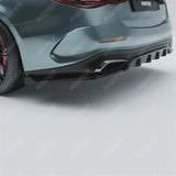 Mercedes E Class W214 AMG Line 2024+ Rear Diffuser With Corner Splitters Diffuser