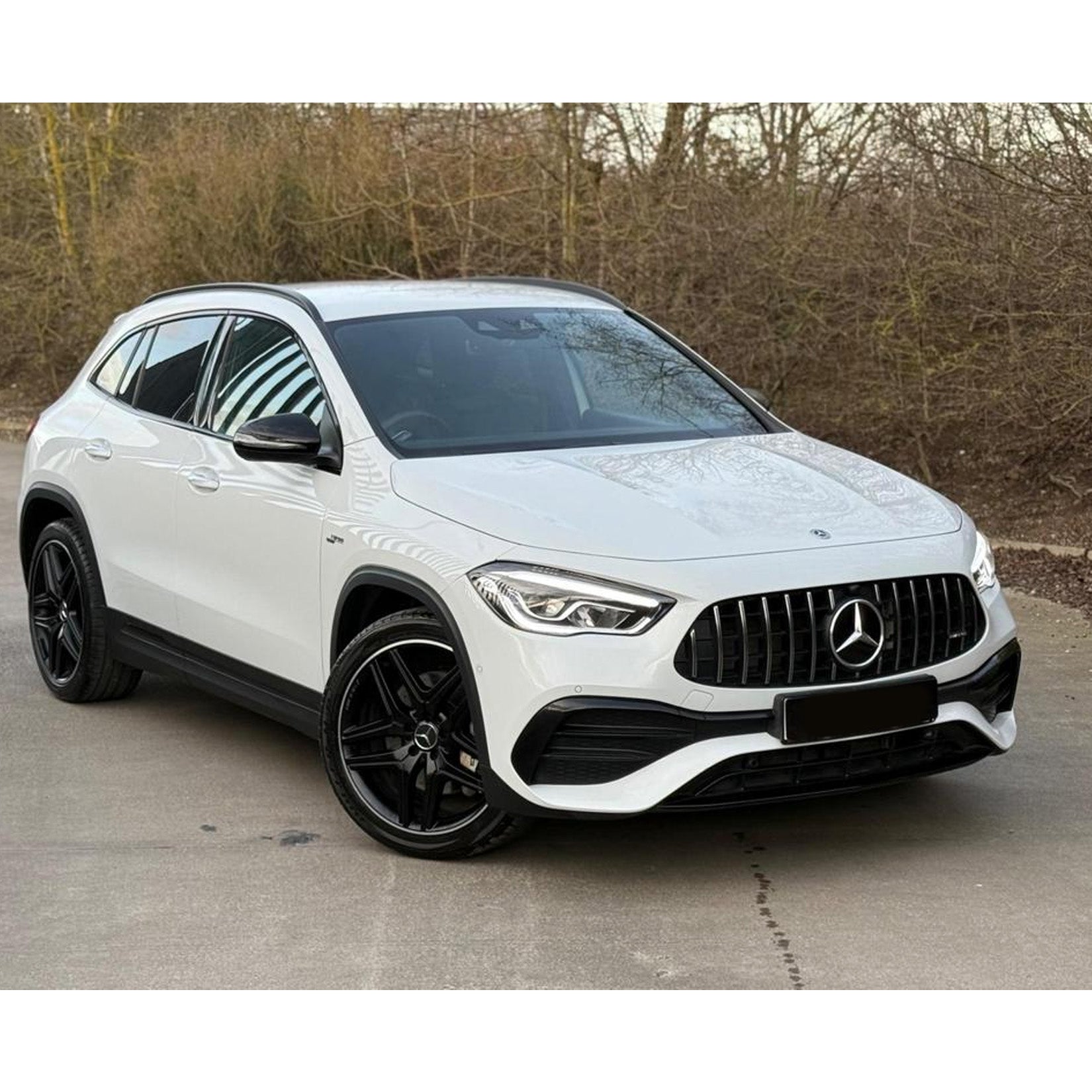 Mercedes GLA X247 2020+ - All Black Panamericana GT - R Style Front Grill