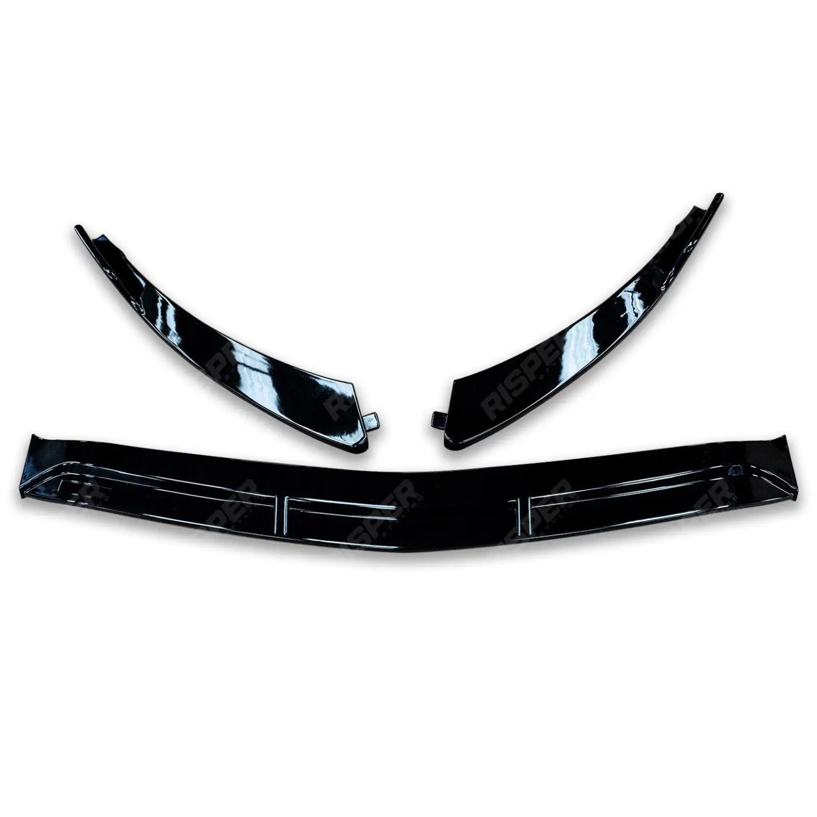 Mercedes GLC 2016 - 2019 C253/X253 - Gloss Black 'AMG Brabus Style' Front Splitter Lip