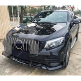 Mercedes GLC 2016 - 2019 C253/X253 - Gloss Black 'AMG Brabus Style' Front Splitter Lip