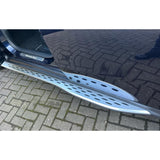 Mercedes GLC 2023 Onwards - Silver Side Step Running Boards