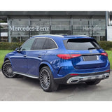 Mercedes GLC 2023 Onwards - Silver Side Step Running Boards