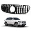Mercedes Glc X253 2015 - 2019 Panamericana Gt Style Upgrade Front Grill - Gloss Black Grilles