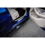 Mercedes GLC X253 2015 - 2022 - OE Style Integrated Side Steps Running Boards In Gloss Black
