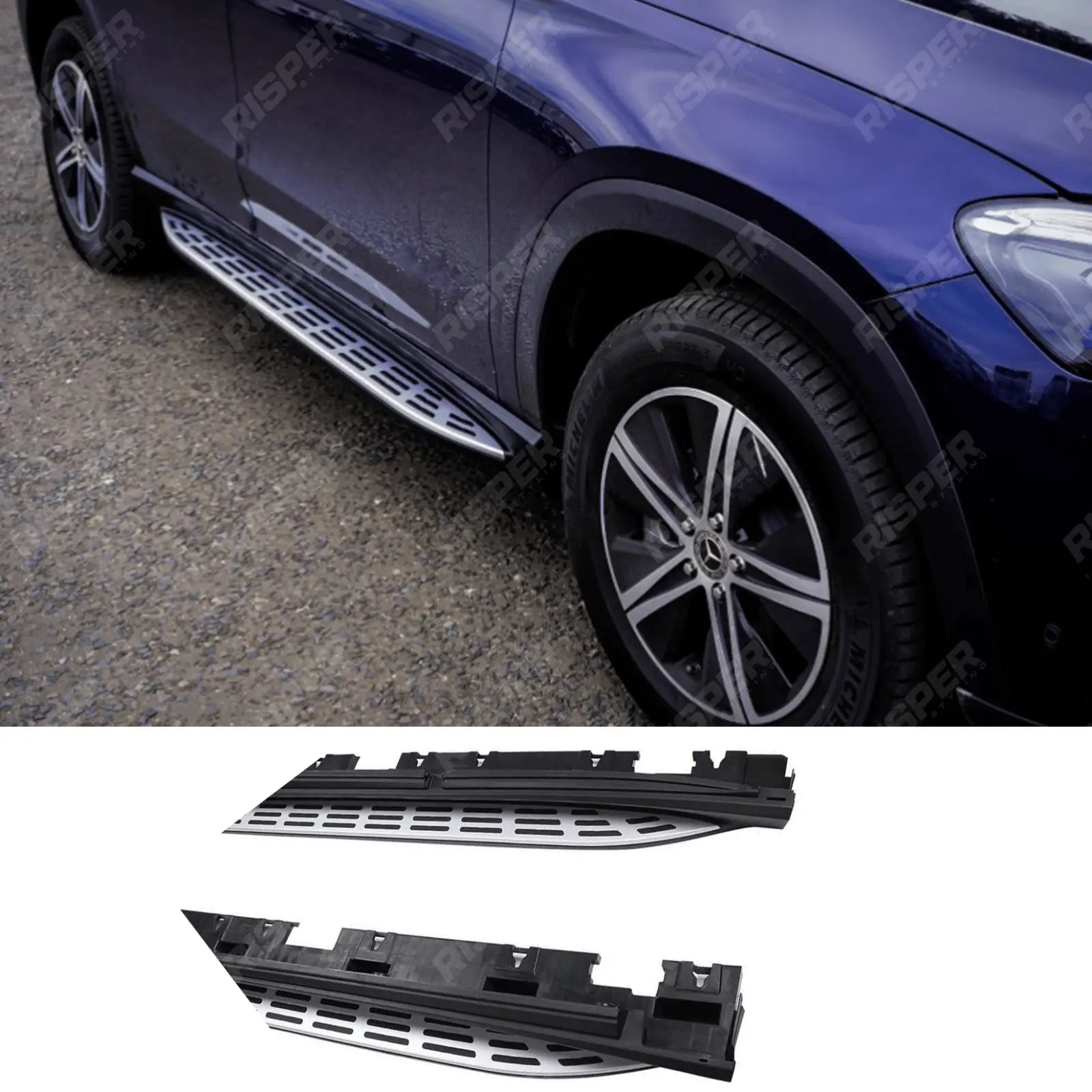 Mercedes GLE W167 2019 Onwards - OE Style Running Boards Side Steps Main image