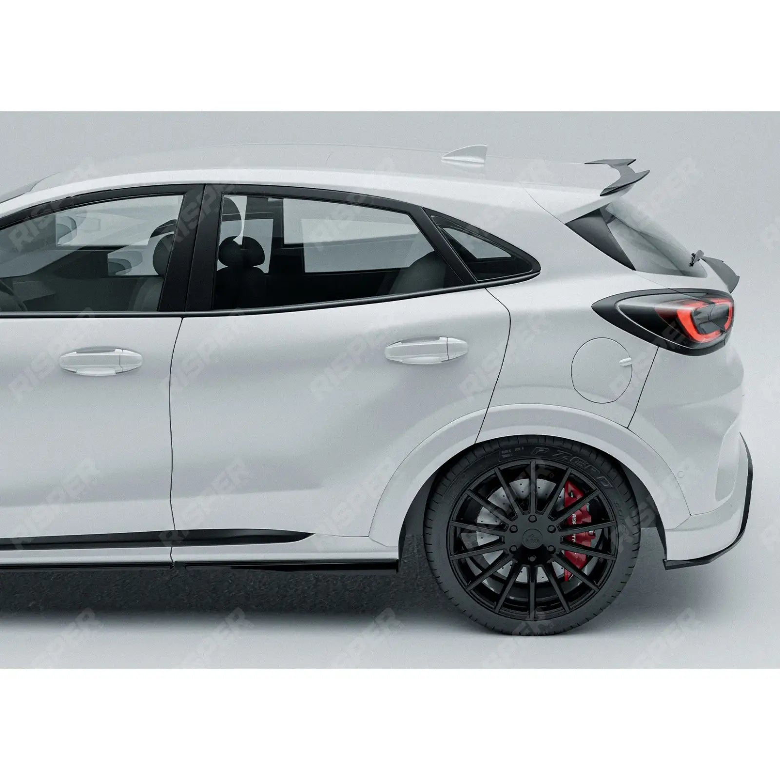 Ford Puma ST Line & ST Line X 2019+ Mid Boot Spoiler In Gloss Black Rear Spoilers