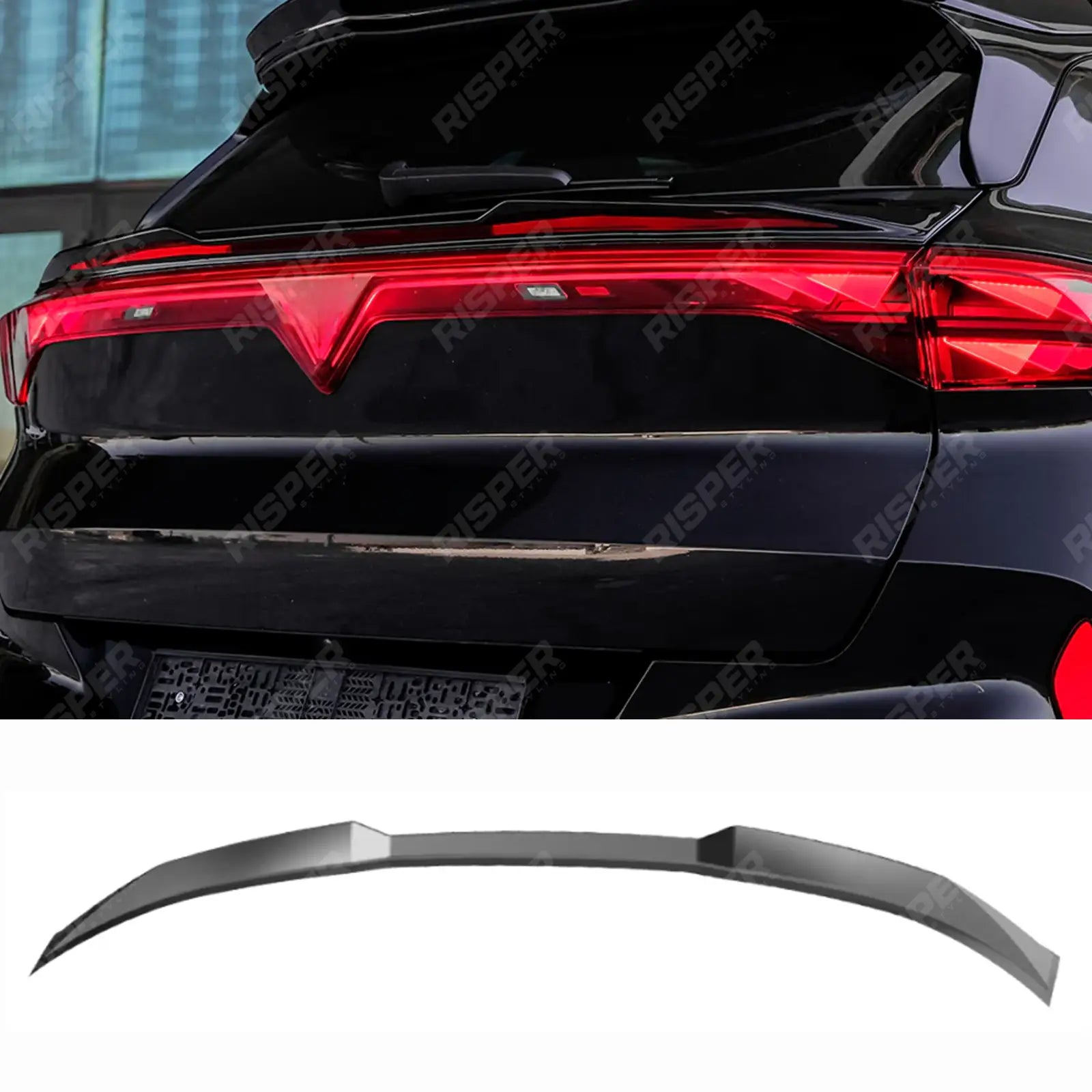 Cupra Terramar MK1 2025 On Mid Spoiler In Gloss Black Rear Spoilers Main image