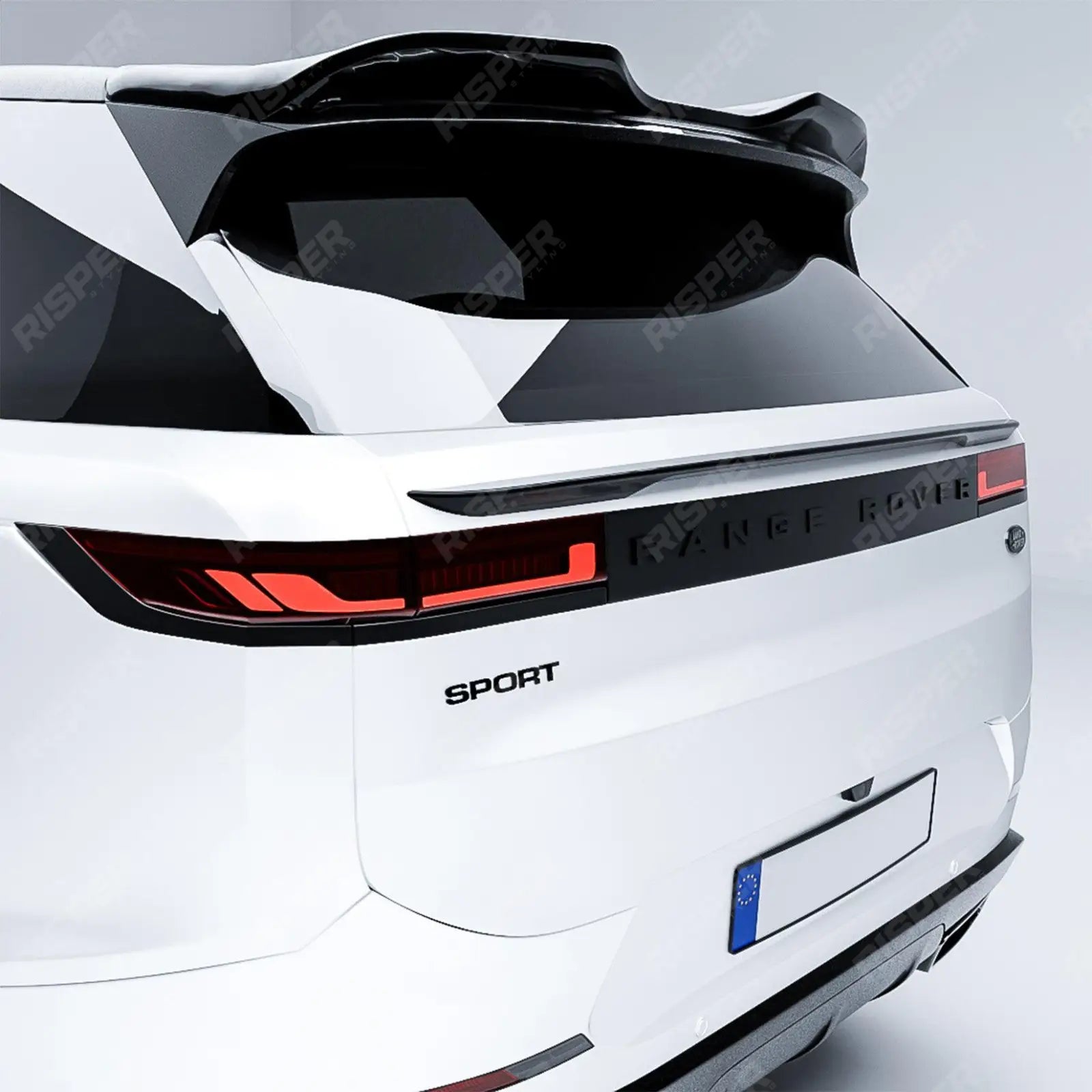 Mid Spoiler In Gloss Black For Range Rover Sport 2023 On Secondary image