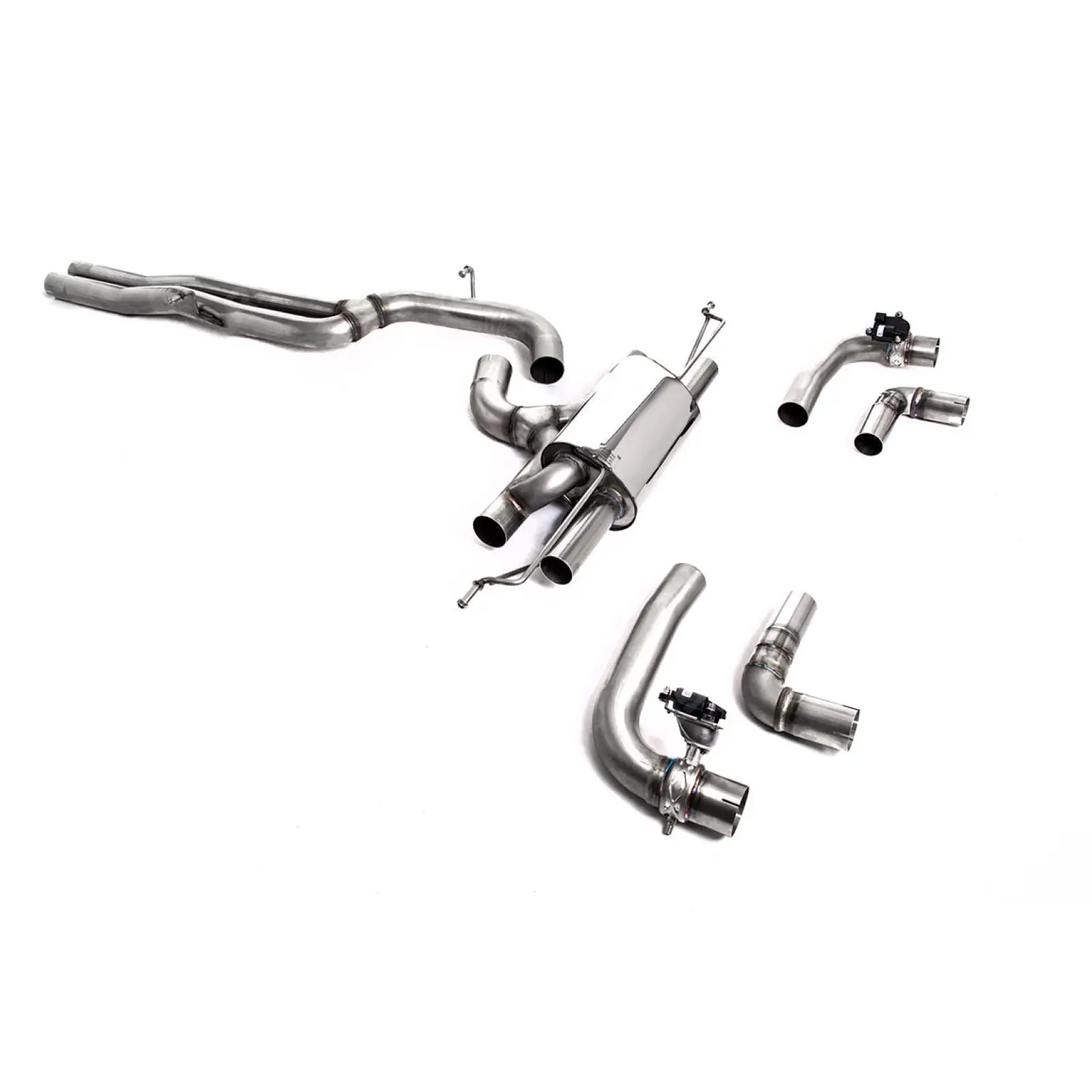 Audi RS3 Sportback 400PS 8Y OPF GPF Back Milltek Sport Exhaust System Race Non Resonated (loudest) Exhaust Systems
