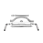 Volkswagen Golf MK8 GTi 2020-2024 (245ps) Milltek Sport OPF Back Exhaust System Exhaust Systems