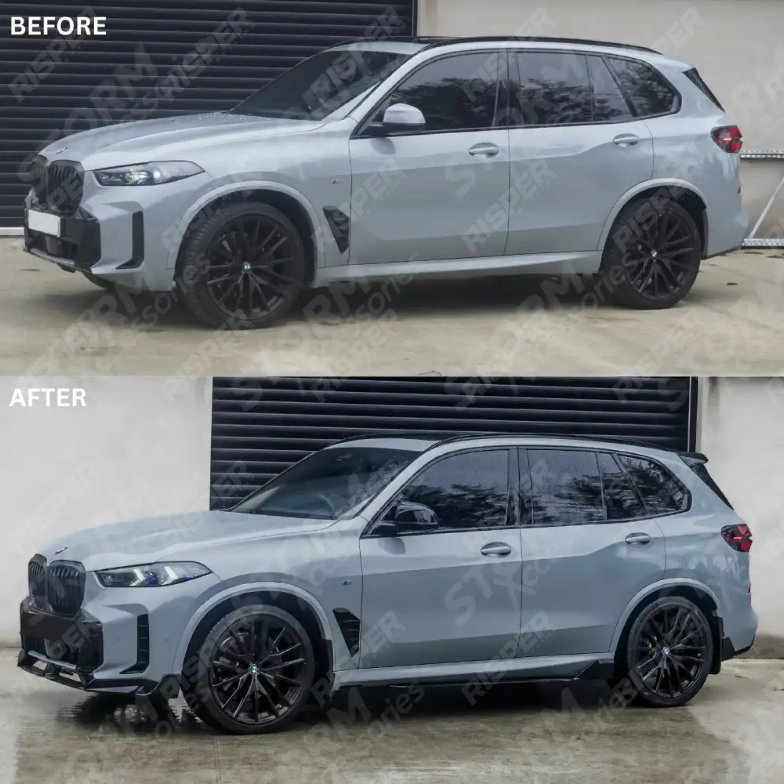 BMW X5 G05 LCI M Sport 2023+ Mirror Covers Gloss Black Mirror Covers