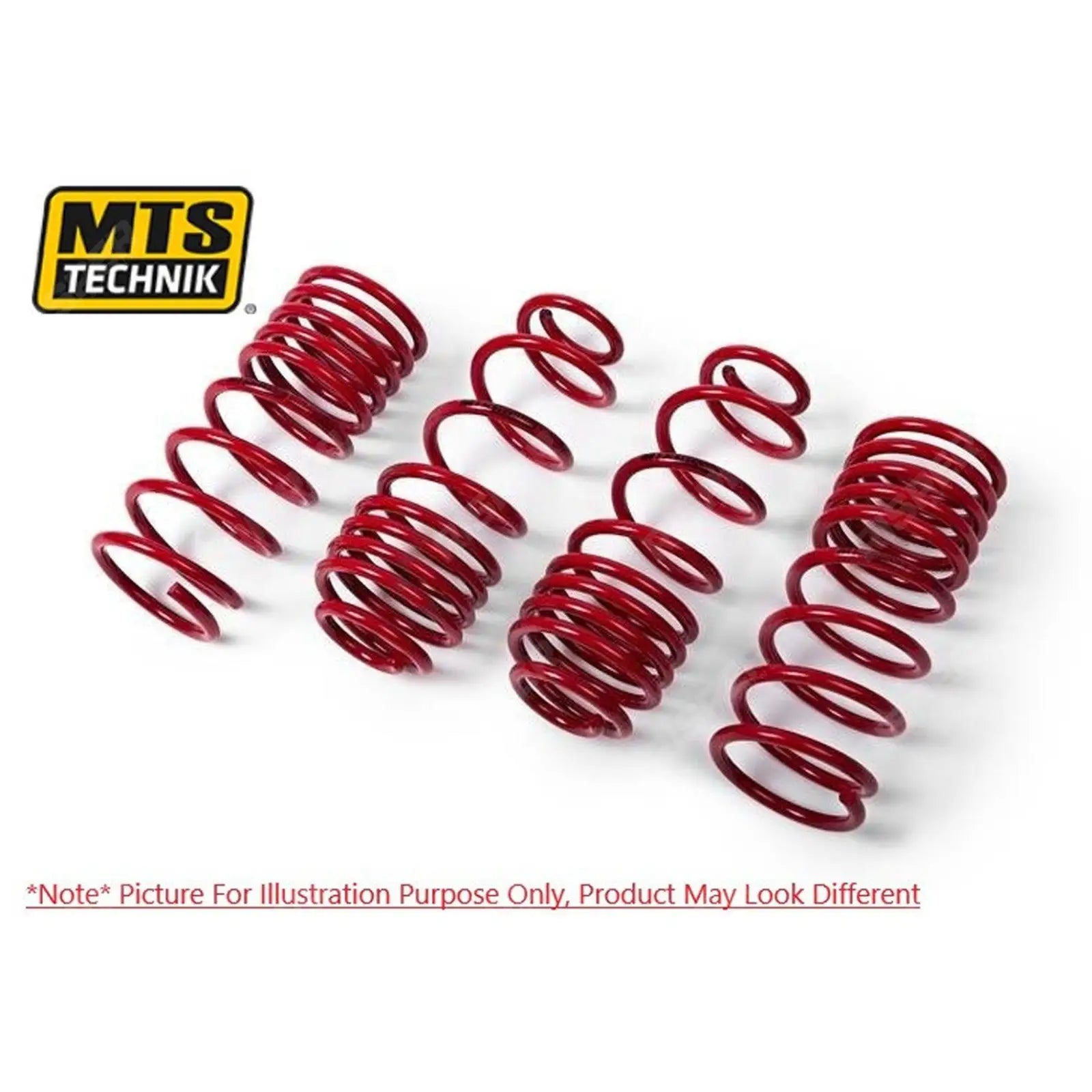 Volkswagen Caddy MK5 2021+ - MTS Lowering Springs - Front 55mm, Rear 75mm Main image