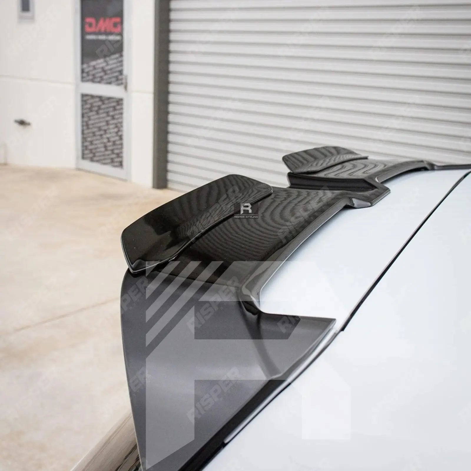 Oettinger Style Gloss Back Spoiler Cap Extensions For Golf / Polo / A3 All Oettinger Style Spoilers