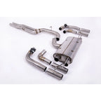 Audi RS3 Saloon/Sedan 400PS 8Y OPF GPF Back Milltek Sport Exhaust System Non Resonated (louder) Exhaust Systems
