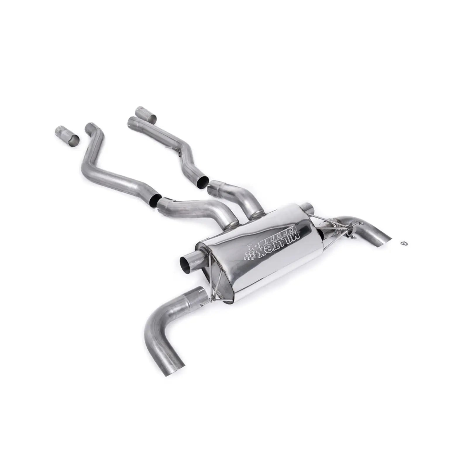 BMW 3 Series G20 & G21 M340i X Drive OPF / GPF Back Milltek Sport Exhaust System Fits OE Tips Exhaust Systems Main image