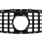 Panamericana GT Style (Camera Compatible) Front Grille In Gloss Black For Mercedes E Class W213 2020-2023 - Grilles