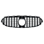 Panamericana GT Style (Camera Compatible) Front Grille In Gloss Black For Mercedes E Class W213 2020-2023 - Grilles
