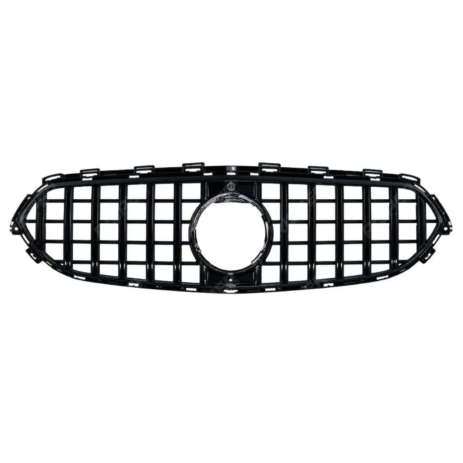 Panamericana GT Style (Camera Compatible) Front Grille In Gloss Black For Mercedes E Class W213 2020-2023 - Grilles