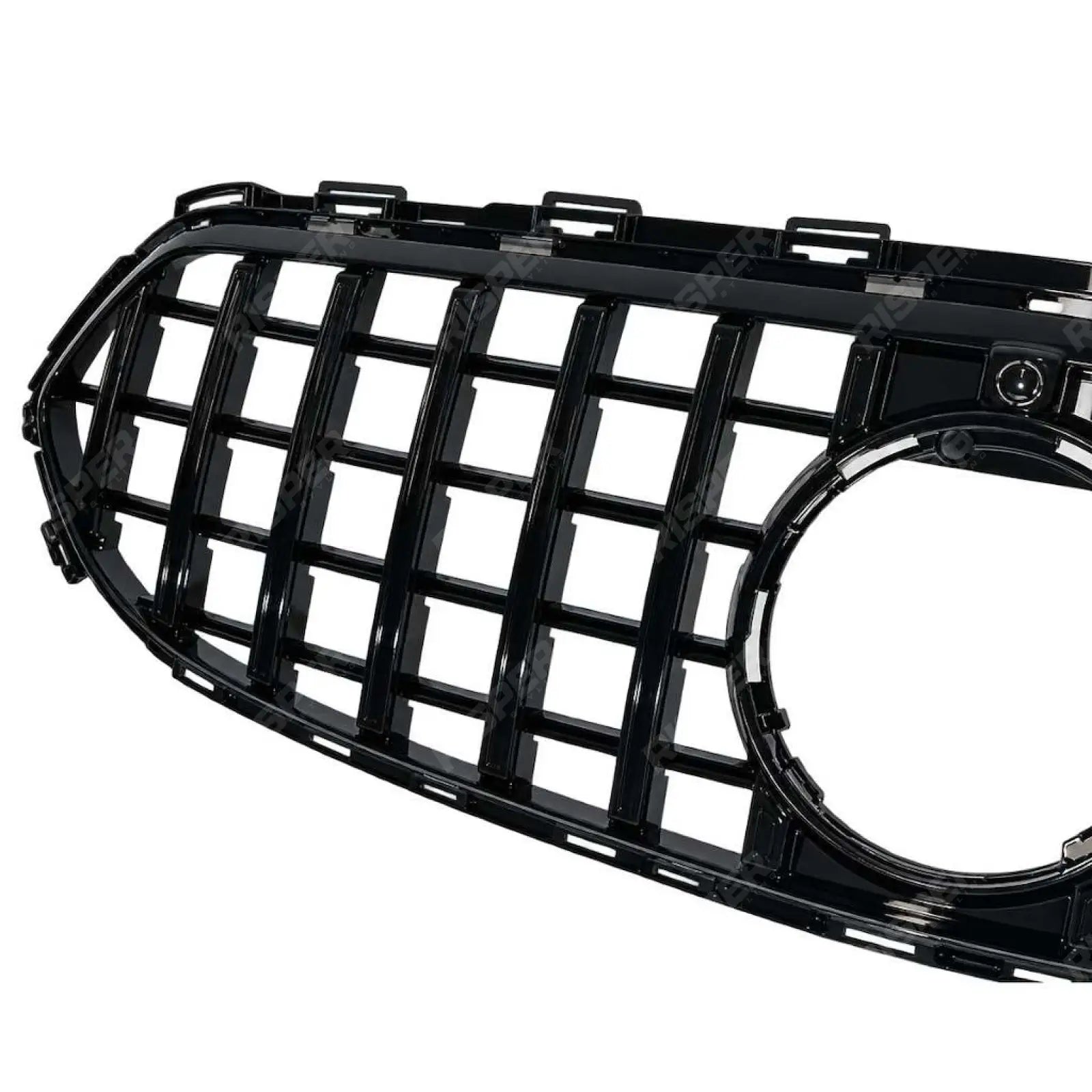 Panamericana GT Style (Camera Compatible) Front Grille In Gloss Black For Mercedes E Class W213 2020-2023 - Grilles