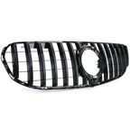 Panamericana Gt Style Upgrade Front Grill Gloss Black For Mercedes Glc X253 2019-2022 - Grilles
