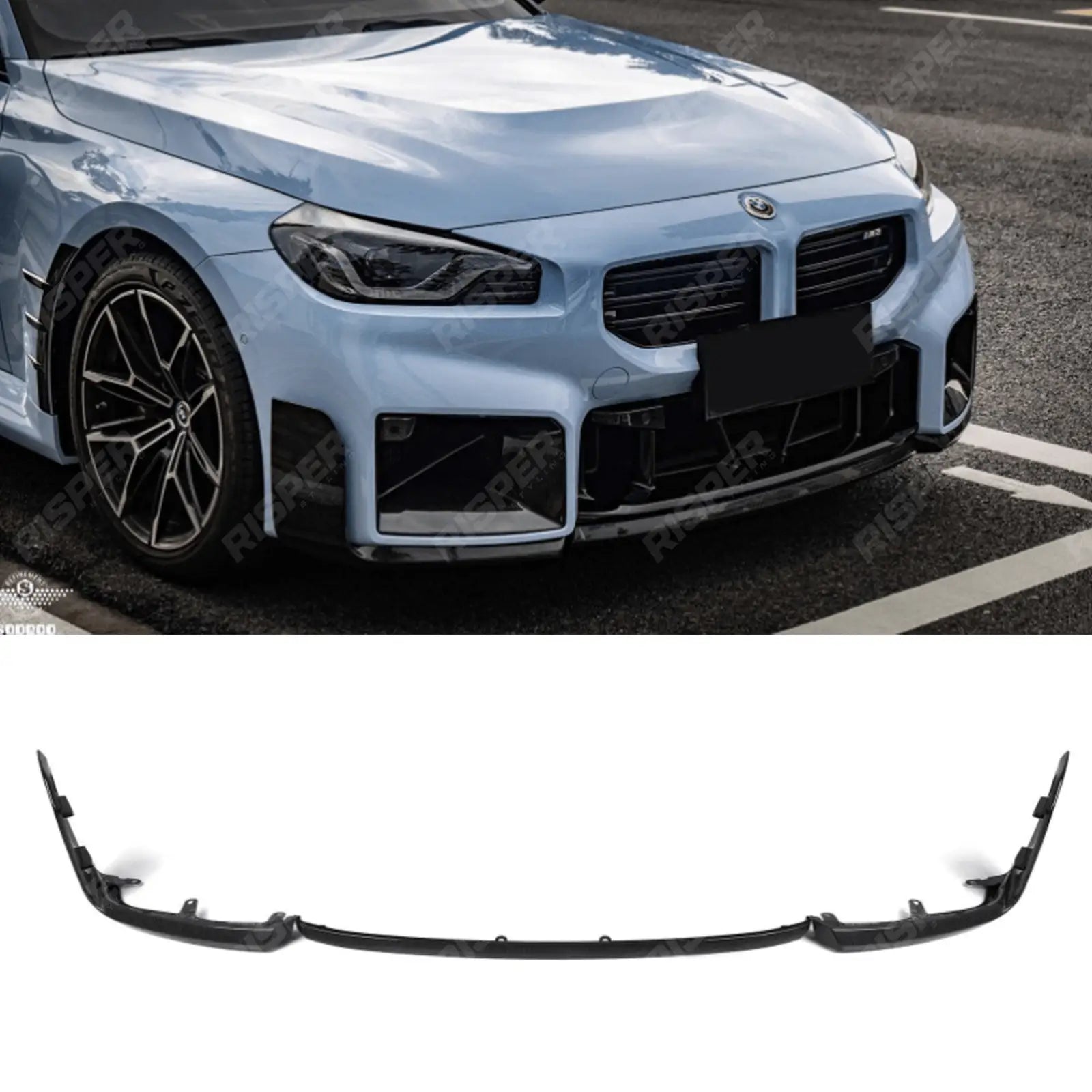 BMW M2 G87 2023+ Pre Preg Carbon Fibre Performance Front Splitter Main image