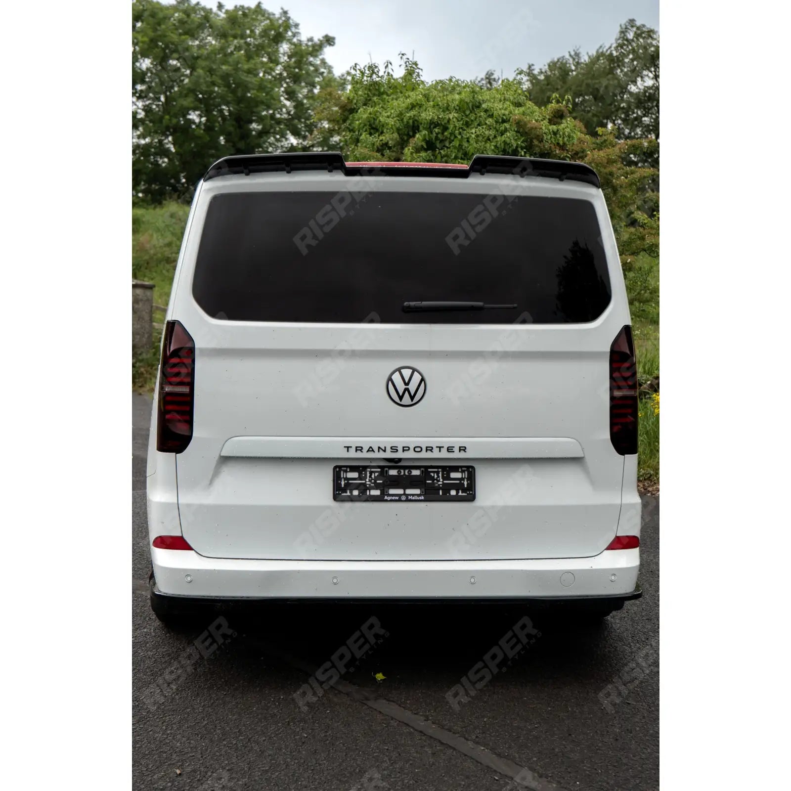 Premium Aero Kit In Gloss Black For Volkswagen Transporter T7 LWB TAILGATE 2025 on - Aero Kit