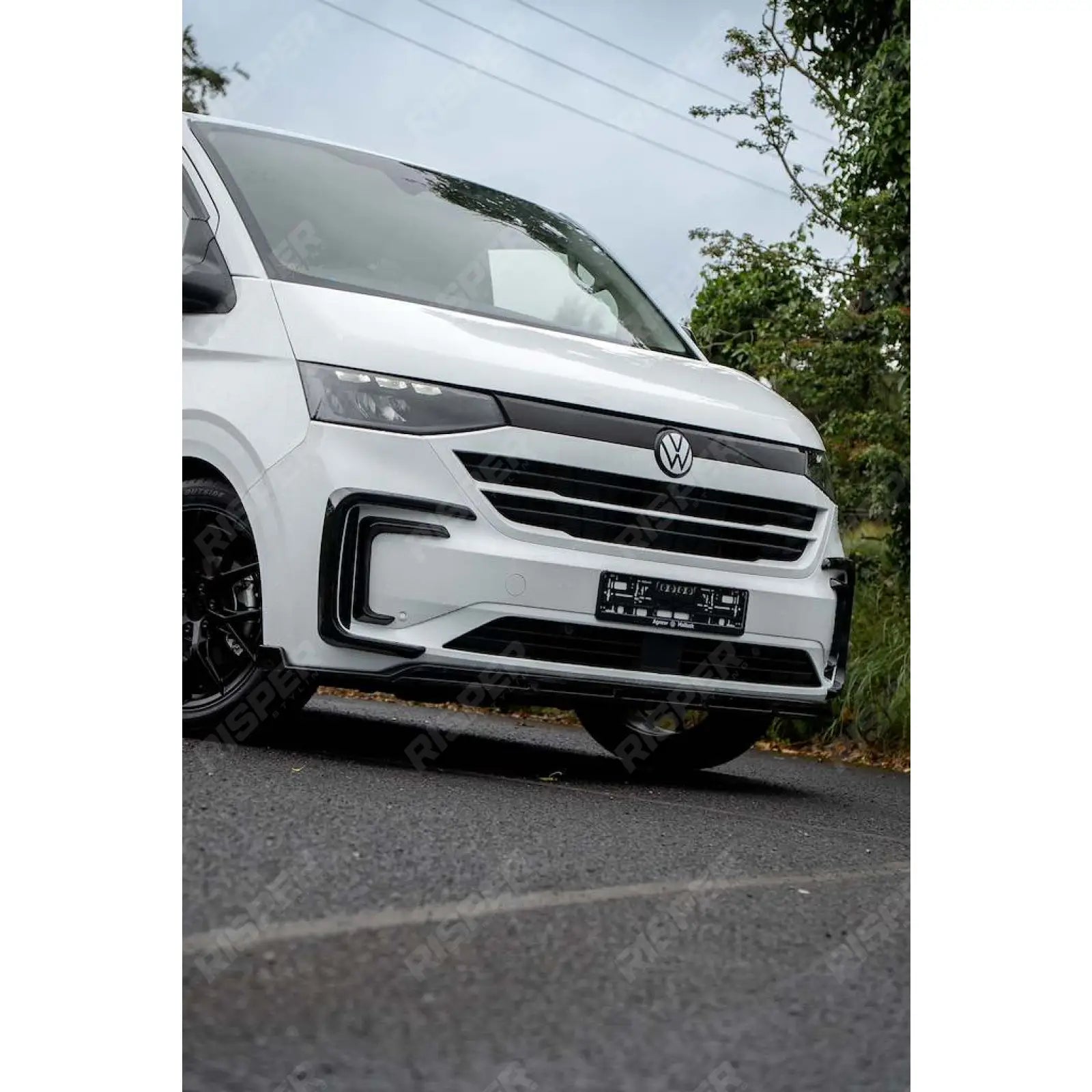 Premium Aero Kit In Gloss Black For Volkswagen Transporter T7 SWB TAILGATE 2025 on - Aero Kit