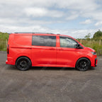 Premium Aero Kit In Gloss Black For Volkswagen Transporter T7 SWB TAILGATE 2025 on - Aero Kit