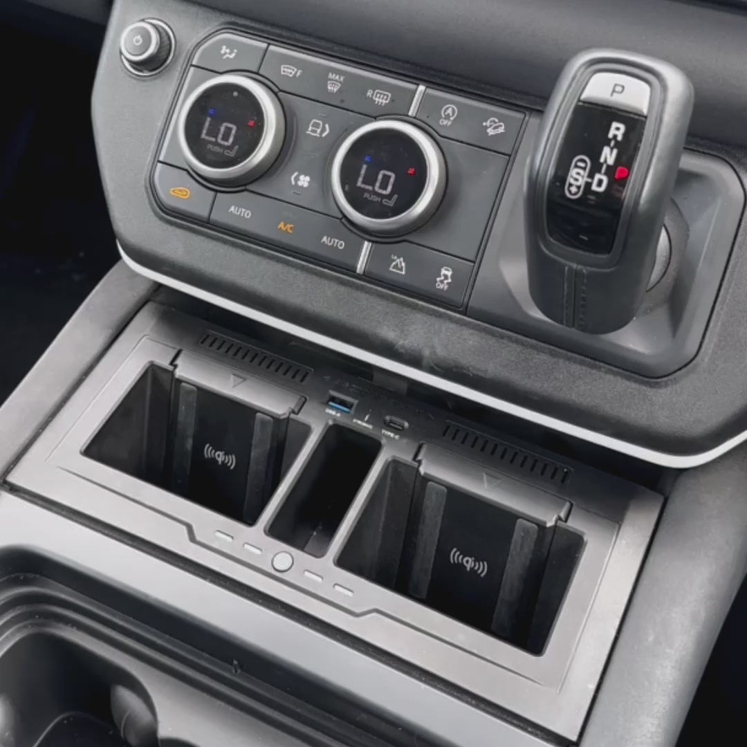 Land Rover Defender L663 90 / 110 / 130 2020 Onward – Wireless Charging Box