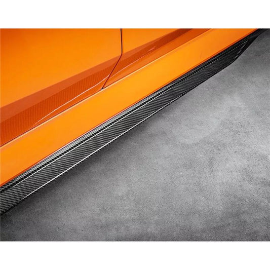 Bmw 5 Series G60 2024 On M Sport Side Skirts In Carbon Look