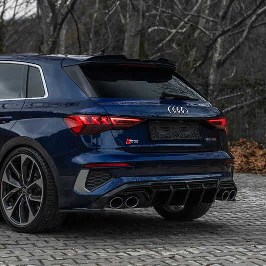 Audi S3/RS3/A3 S - Line 8Y 2020 - 2024 Spoiler In Gloss Black