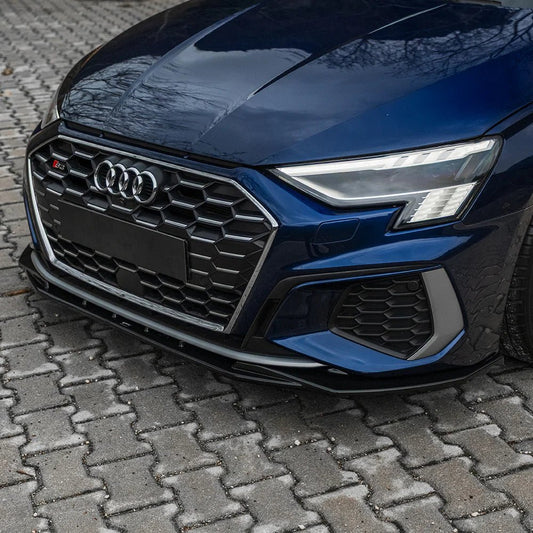Audi S3 8Y 2020 - 2024 / A3 S - Line 8Y 2020 - 2024 Front Splitter In Gloss Black