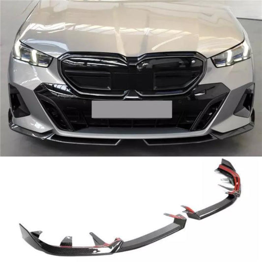 Bmw 5 Series G60 2024 On M Sport Front Splitter In Carbon Look