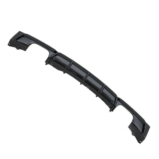 Bmw F30 F35 M Sport Quad Exit Rear Diffuser - Gloss Black
