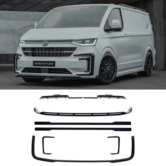 Volkswagen Transporter T7 SWB 2025 on V2 Premium Aero Kit In Gloss Black