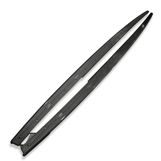 BMW 3 Series F30 F35 M Sport Side Skirt Splitters - Carbon Style