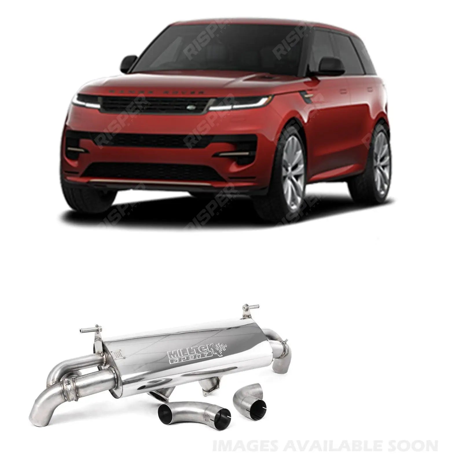 Range Rover Sport L461 2023+ P530 4.4 V8 Milltek Sport Cat Back Exhaust System Main image
