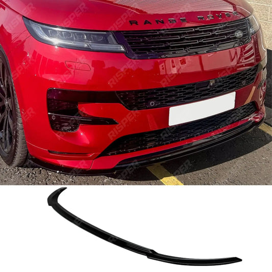 Range Rover Sport L461 2023+ SV Style Front Splitter Lip In Gloss Black Front Splitter