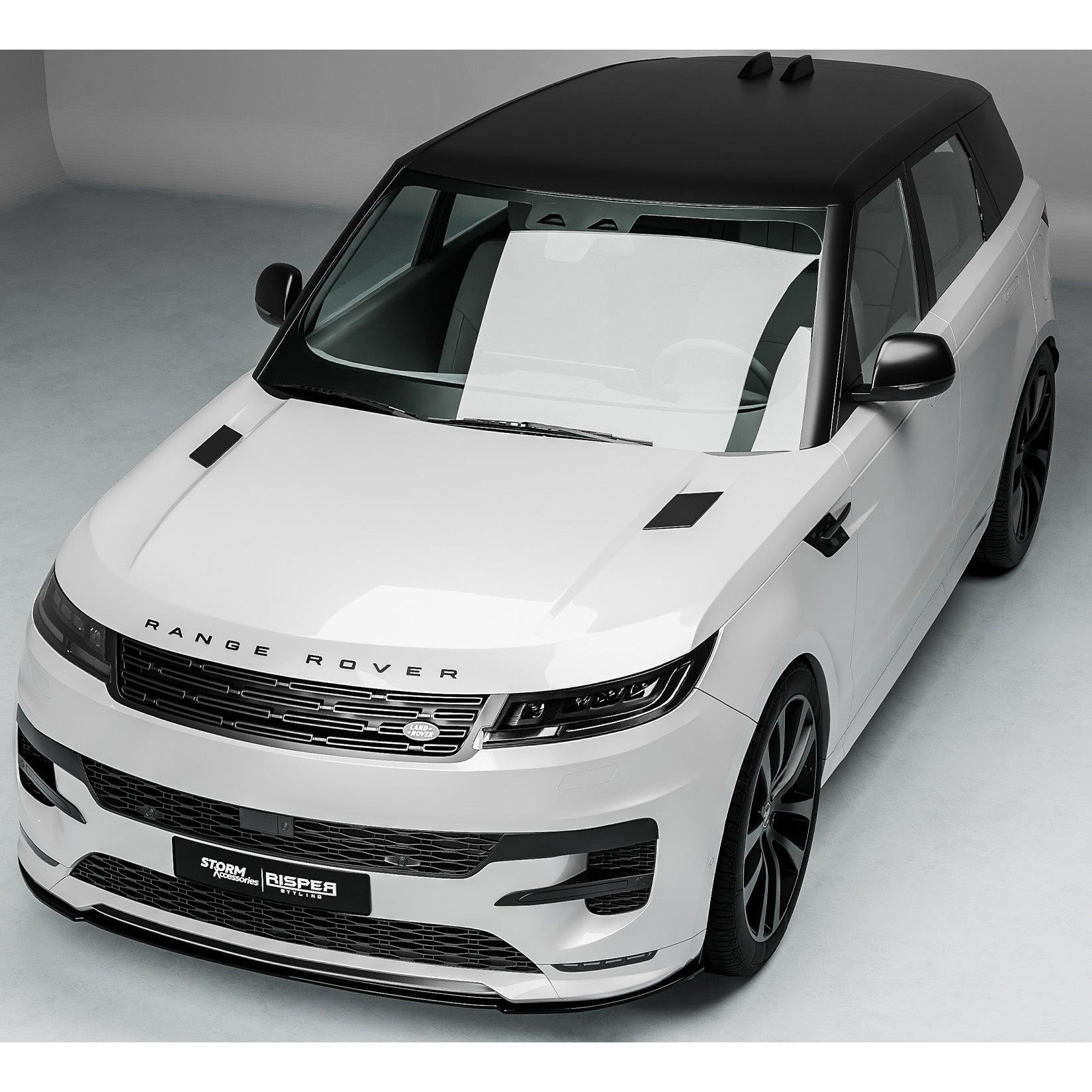 Range Rover Sport L461 2023+ SV Style Front Splitter Lip In Gloss Black